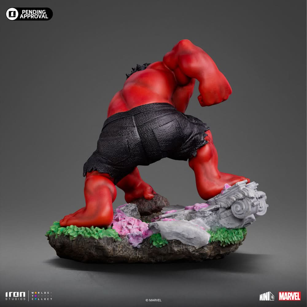 Statue Red Hulk - Captain America: Brave New World - MiniCo - Iron Studios
