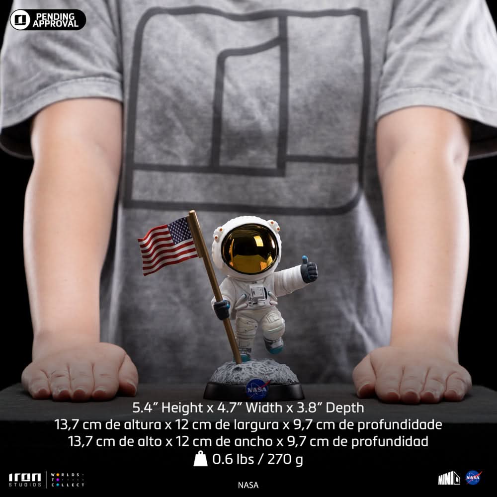 Statue Apollo 11 Astronaut - NASA - MiniCo - Iron Studios