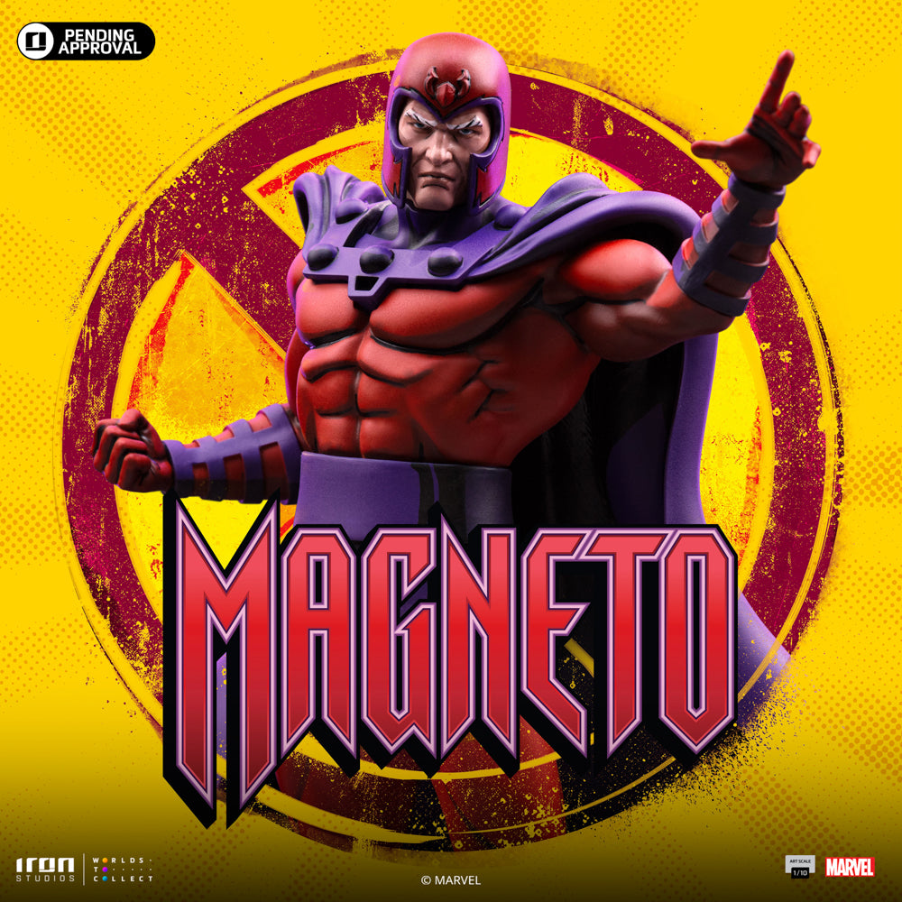 Digital Pre-Order - Statue Magneto - X-Men 97- Art Scale 1/10 - Iron Studios