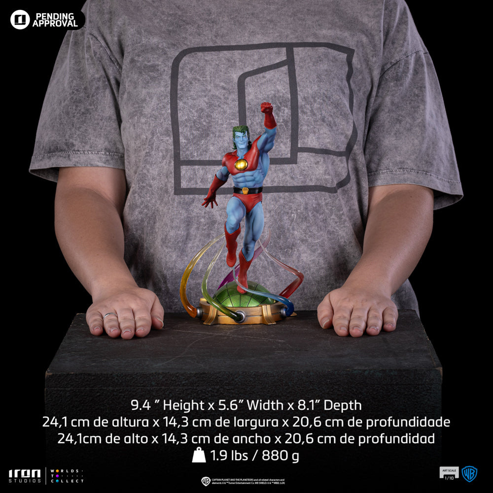 Pre-Order - Statue Captain Planet - Captain Planet and the Planeteers - Art Scale 1/10 - Iron Studios