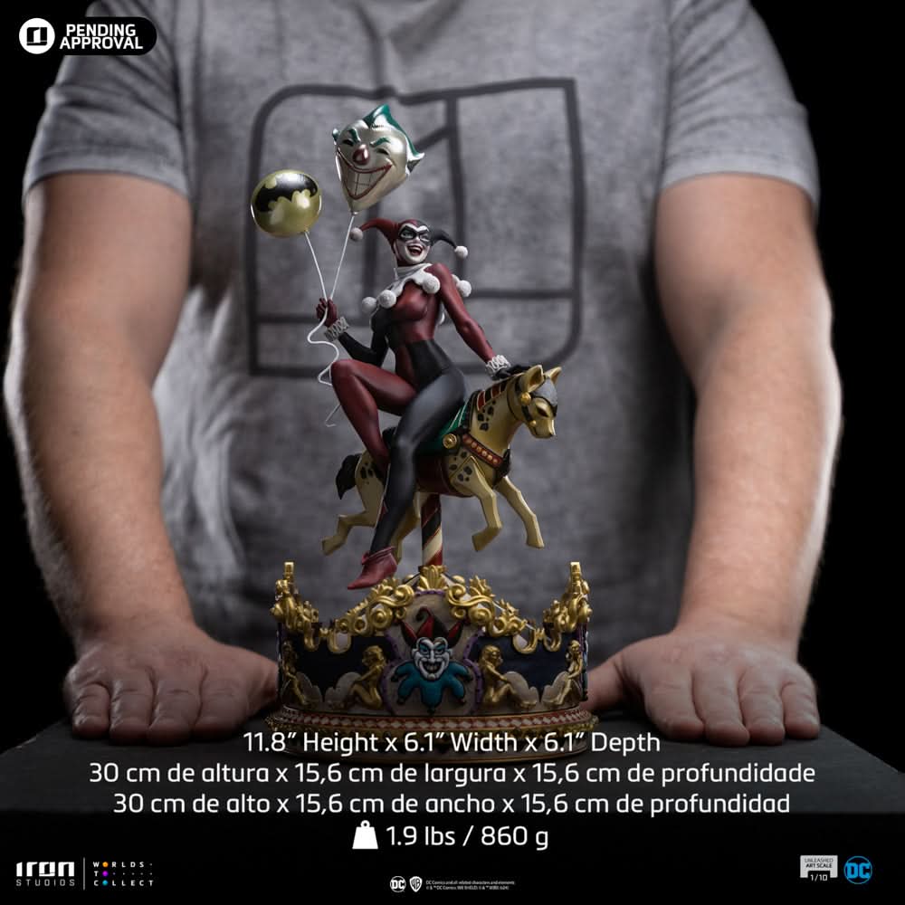 Pre-Order - Statue Harley Quinn Unleashed - DC Comics - Art Scale 1/10 - Iron Studios