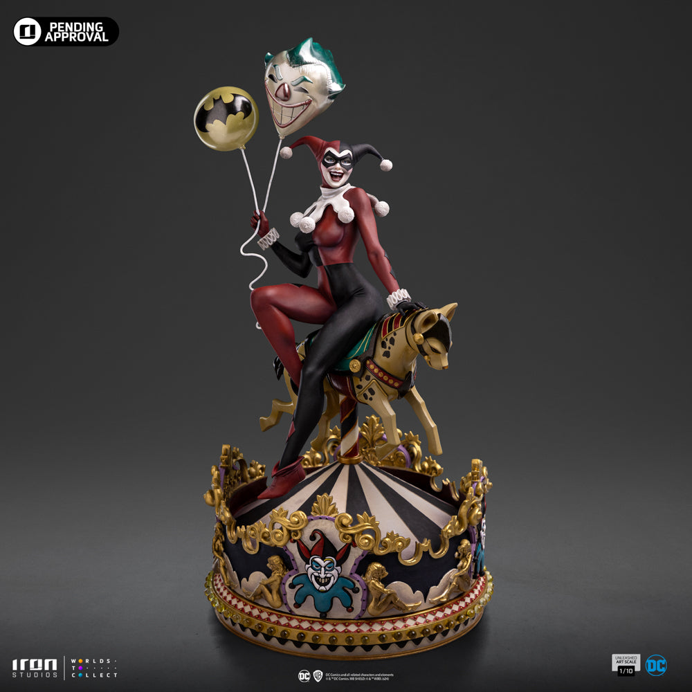 Digital Pre-Order - Statue Harley Quinn Unleashed - DC Comics - Art Scale 1/10 - Iron Studios