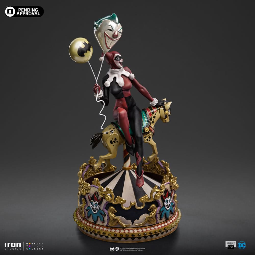 Pre-Order - Statue Harley Quinn Unleashed - DC Comics - Art Scale 1/10 - Iron Studios