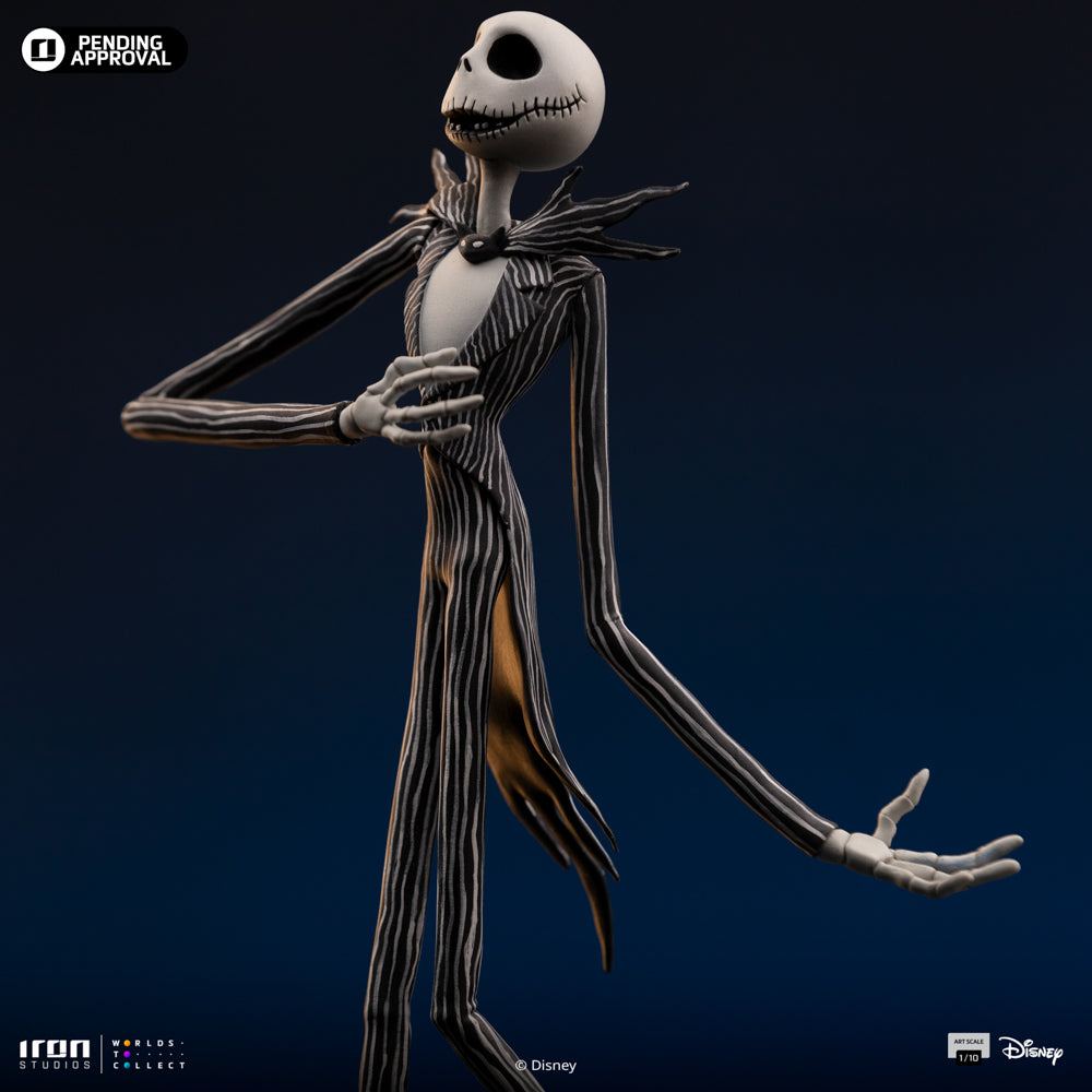 Digital Pre-Order - Statue Jack Skellington - Nightmare Before Christmas - Art Scale 1/10 - Iron Studios