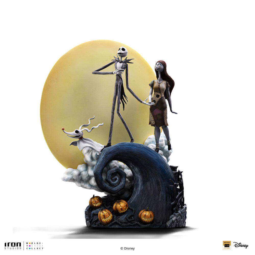 Digital Pre-Order - Statue Jack and Sally - Nightmare Before Christmas - Deluxe Art Scale 1/10 - Iron Studios