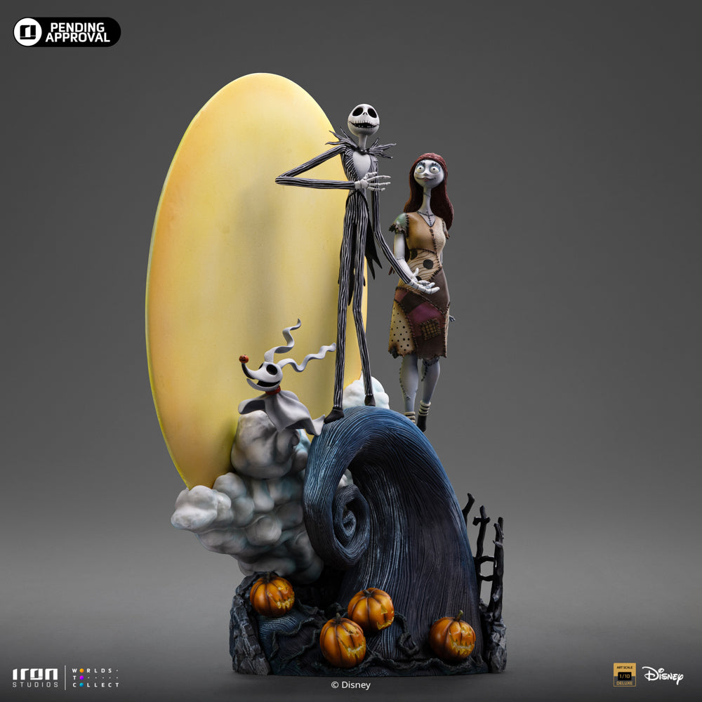 Digital Pre-Order - Statue Jack and Sally - Nightmare Before Christmas - Deluxe Art Scale 1/10 - Iron Studios