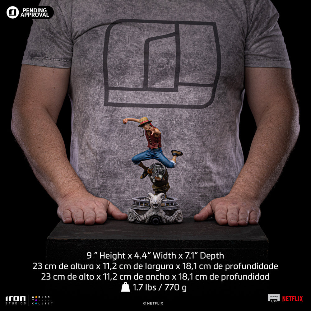 Pre-Order - Statue Luffy - One Piece - Art Scale 1/10 - Iron Studios