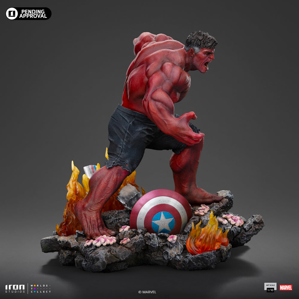 Pre-Order - Statue Red Hulk - Brave New World - Art Scale 1/10 - Iron Studios