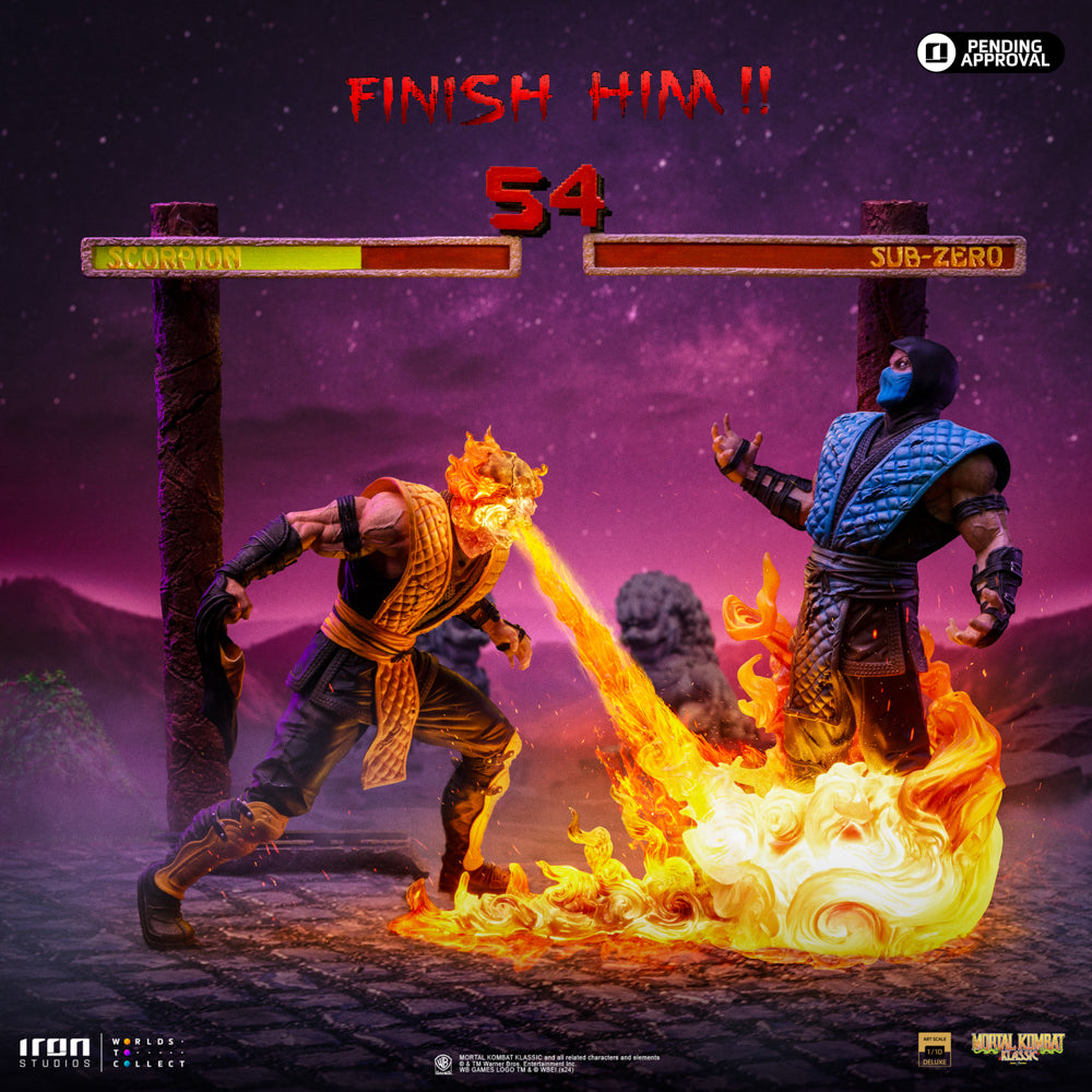 Statue Scorpion Fatality - Mortal Kombat - Art Scale 1/10 - Iron Studios