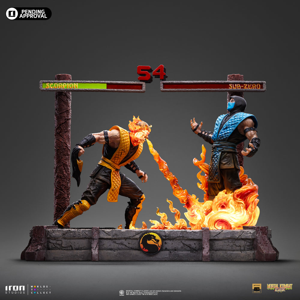 Statue Scorpion Fatality - Mortal Kombat - Art Scale 1/10 - Iron Studios