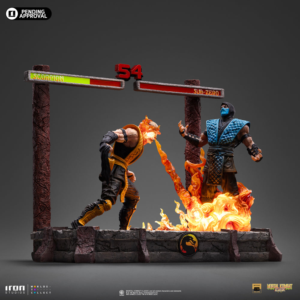 Statue Scorpion Fatality - Mortal Kombat - Art Scale 1/10 - Iron Studios