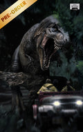 Digital Pre-Order - Statue T-Rex Chase - Jurassic Park - Demi Art Scale 1/20 - Iron Studios