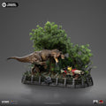 Digital Pre-Order - Statue T-Rex Chase - Jurassic Park - Demi Art Scale 1/20 - Iron Studios