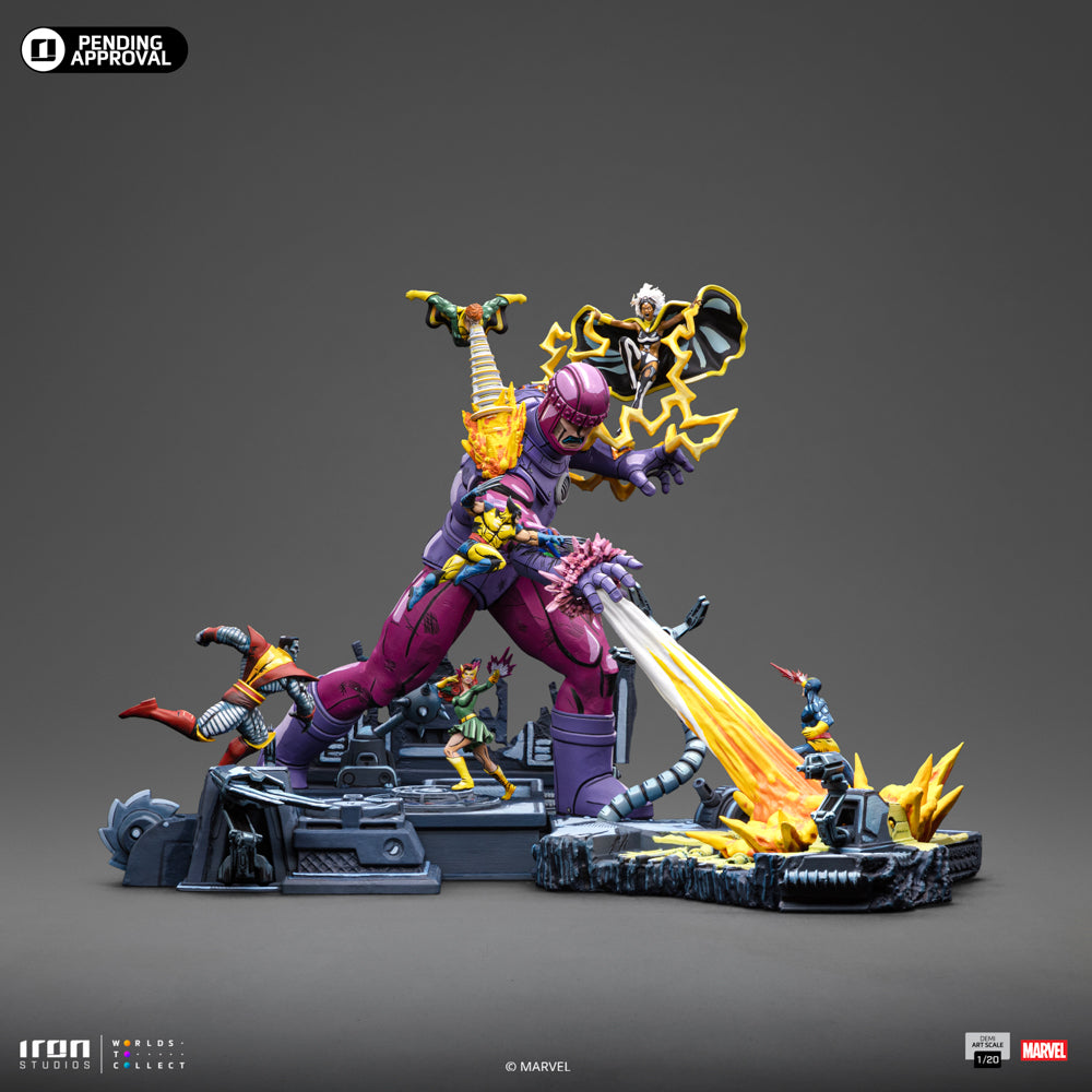 Statue X-Men Danger Room Diorama A (Comics Color Variant) - Demi Art Scale 1/20 - Iron Studios