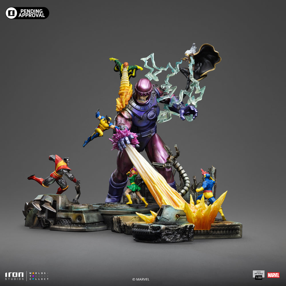 Digital Pre-Order - Statue X-Men Danger Room Diorama A - Demi Art Scale 1/20 - Iron Studios