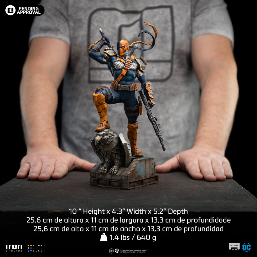 Digital Pre-Order - Statue Deathstroke - DC Comics Series 9 - Art Scale 1/10 - Iron Studios