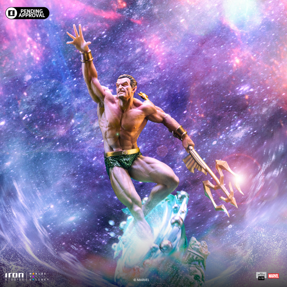 Digital Pre-Order - Statue Namor - Infinity Gauntlet Diorama - Art Scale 1/10 - Iron Studios