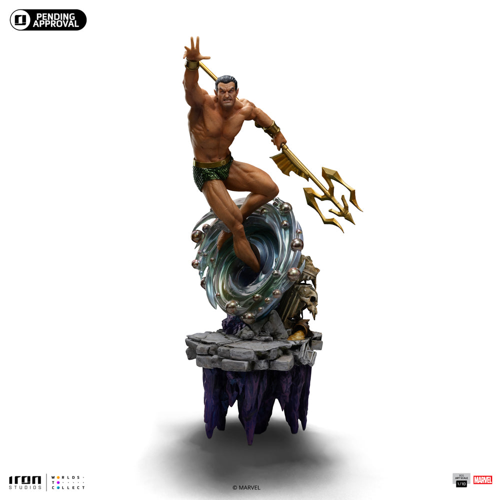 Digital Pre-Order - Statue Namor - Infinity Gauntlet Diorama - Art Scale 1/10 - Iron Studios