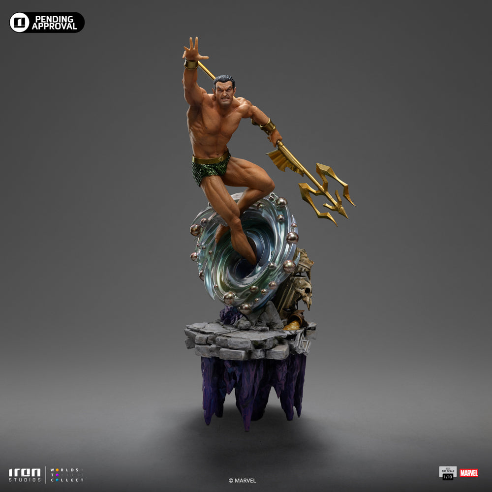 Digital Pre-Order - Statue Namor - Infinity Gauntlet Diorama - Art Scale 1/10 - Iron Studios