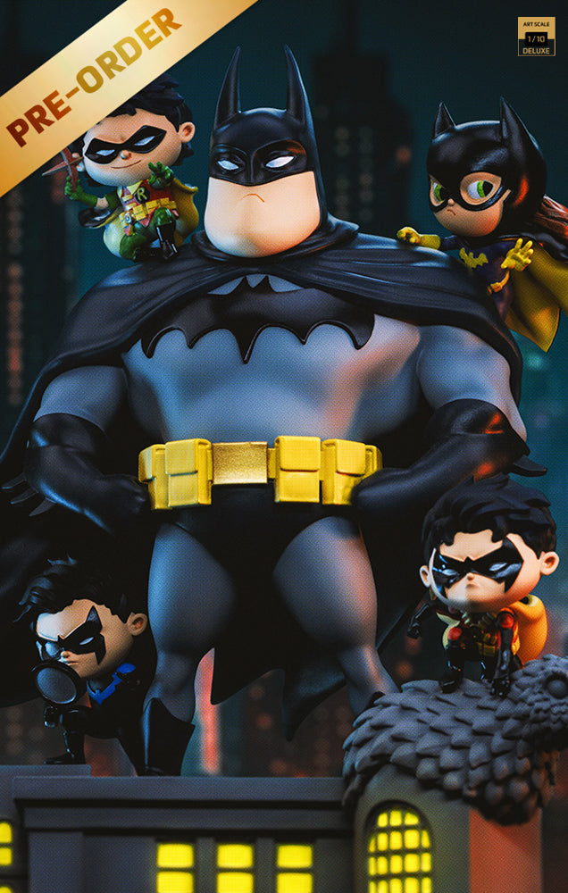 Digital Pre-Order - Statue Batman Family - DC Comics - Animated Icons - Iron Studios