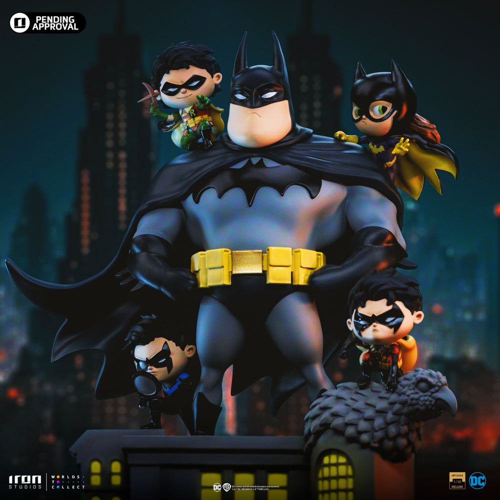 Digital Pre-Order - Statue Batman Family - DC Comics - Animated Icons - Iron Studios