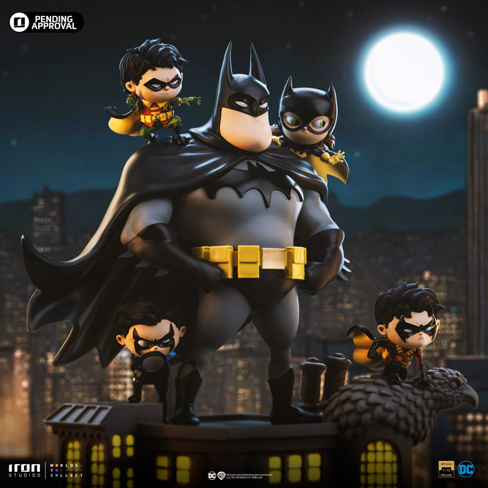 Digital Pre-Order - Statue Batman Family - DC Comics - Animated Icons - Iron Studios