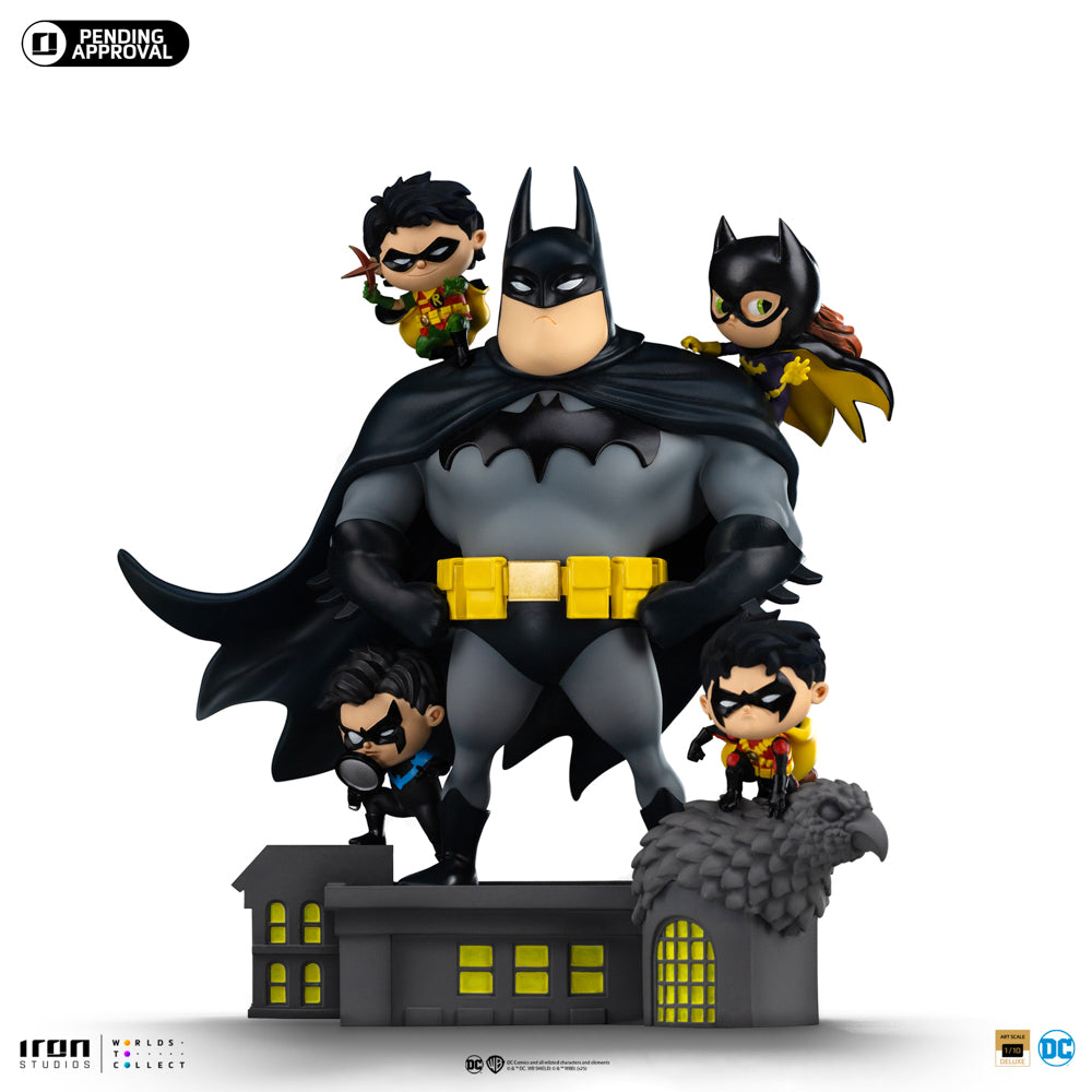 Digital Pre-Order - Statue Batman Family - DC Comics - Animated Icons - Iron Studios