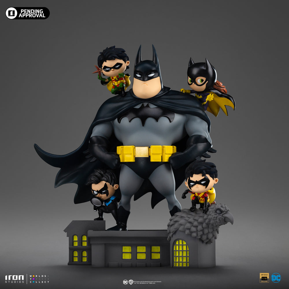 Digital Pre-Order - Statue Batman Family - DC Comics - Animated Icons - Iron Studios