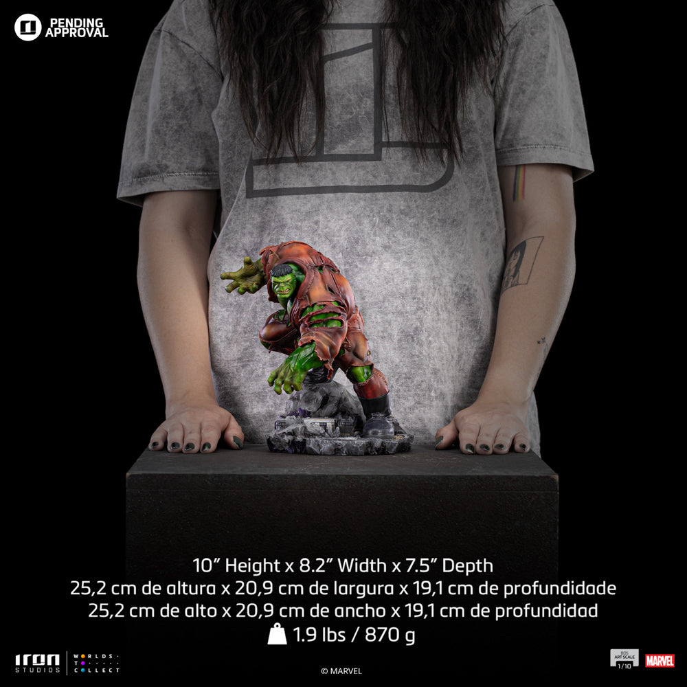 Pre-Order - Statue Hulk - Infinity Gauntlet Diorama - Art Scale 1/10 - Iron Studios