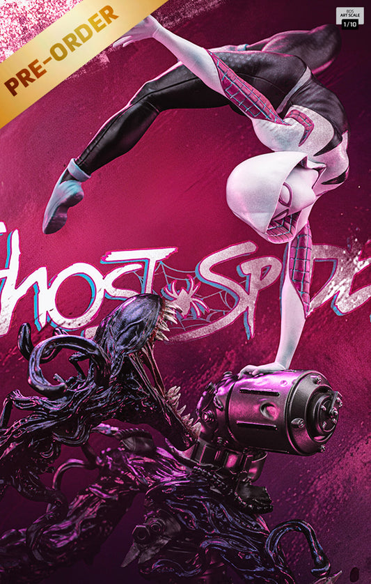 Pre-Order - Statue Ghost-Spider - Spider-Man vs Villains Diorama - Art Scale 1/10 - Iron Studios