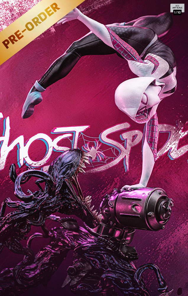 Pre-Order - Statue Ghost-Spider - Spider-Man vs Villains Diorama - Art Scale 1/10 - Iron Studios