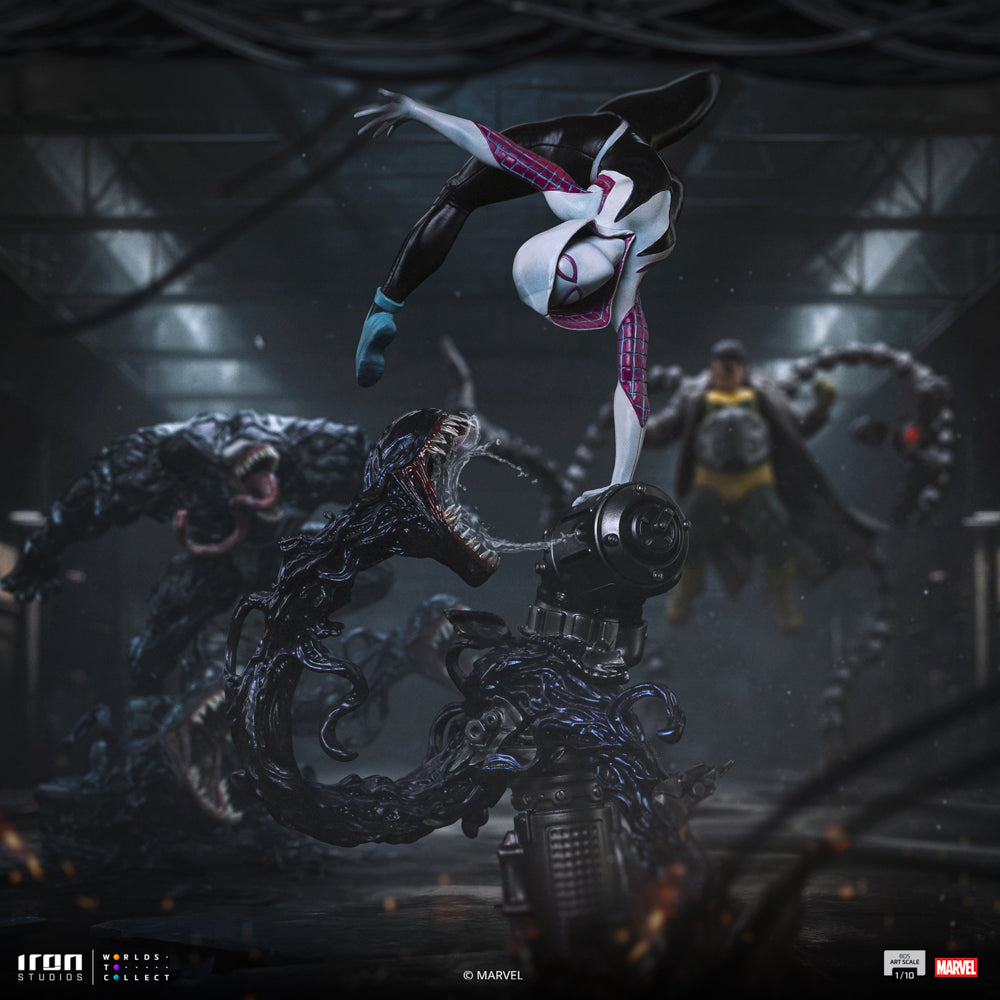 Pre-Order - Statue Ghost-Spider - Spider-Man vs Villains Diorama - Art Scale 1/10 - Iron Studios