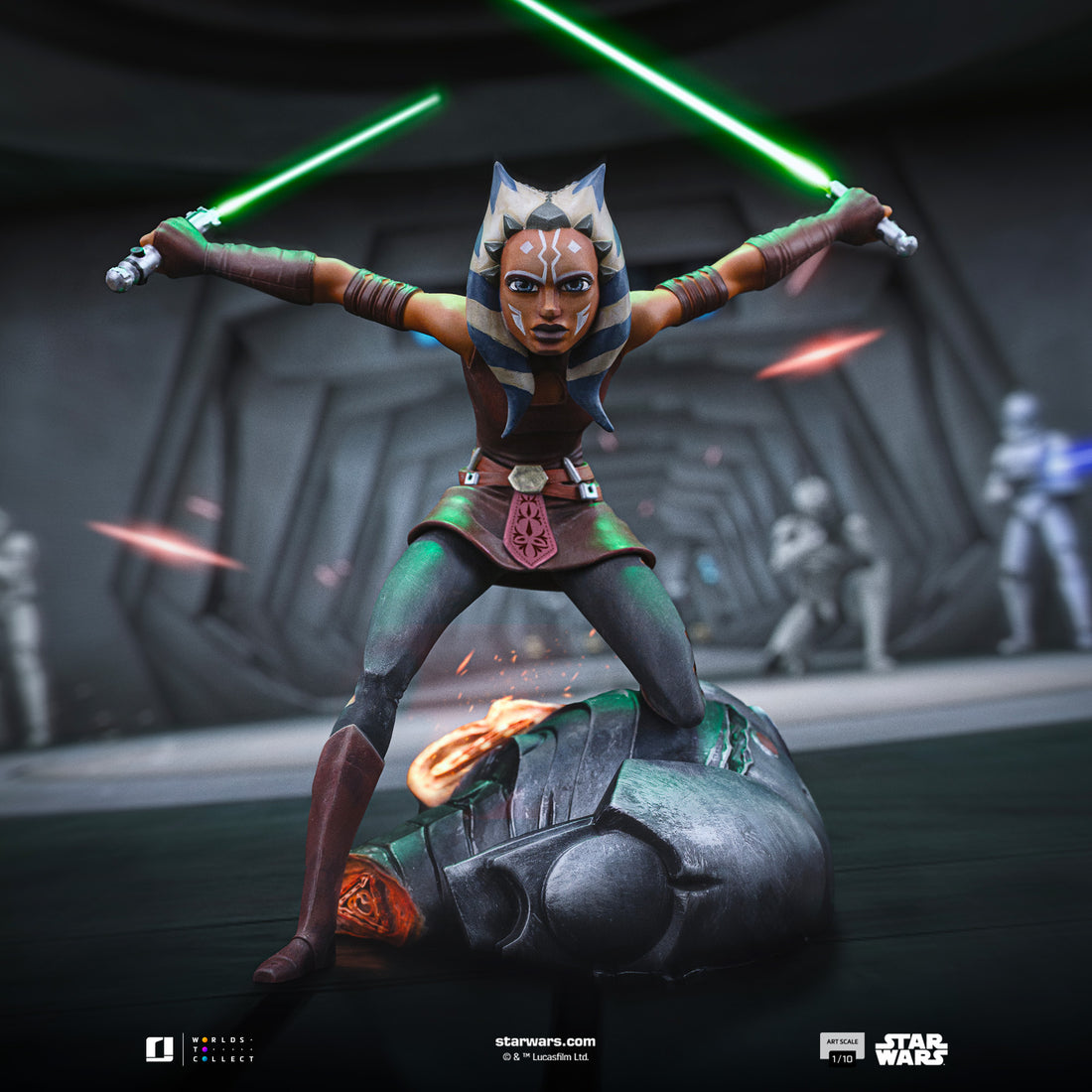 Digital Pre-Order - Statue Ahsoka Tano - Star Wars: Clone Wars: Clone Wars - Art Scale 1/10 - Iron Studios
