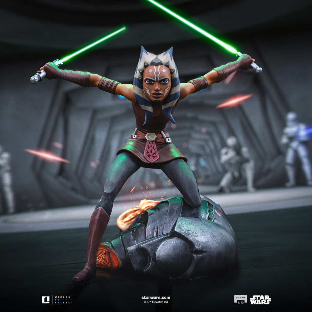 Pre-Order - Statue Ahsoka Tano - Star Wars: Clone Wars - Art Scale 1/10 - Iron Studios