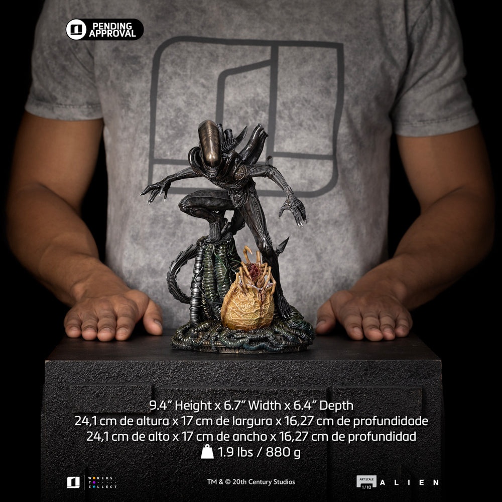 Statue Alien Big Chap - Alien - Art Scale 1/10 - Iron Studios