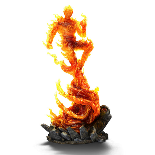 Statue Human Torch - The Fantastic Four: First Steps - Art Scale 1/10 - Iron Studios