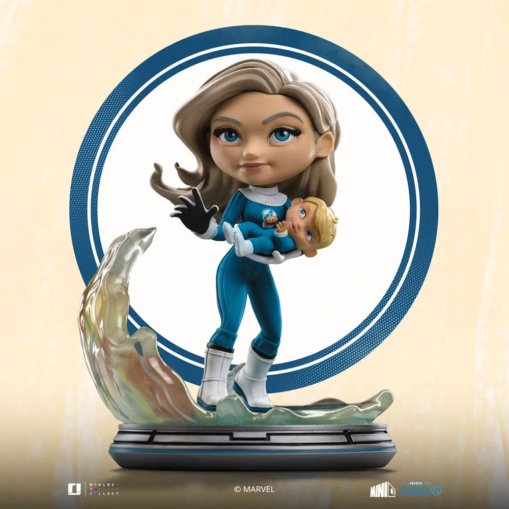 Statue Invisible Woman - The Fantastic Four: First Steps - Minico - Iron Studios