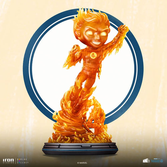 Statue Human Torch - The Fantastic Four: First Steps - Minico - Iron Studios