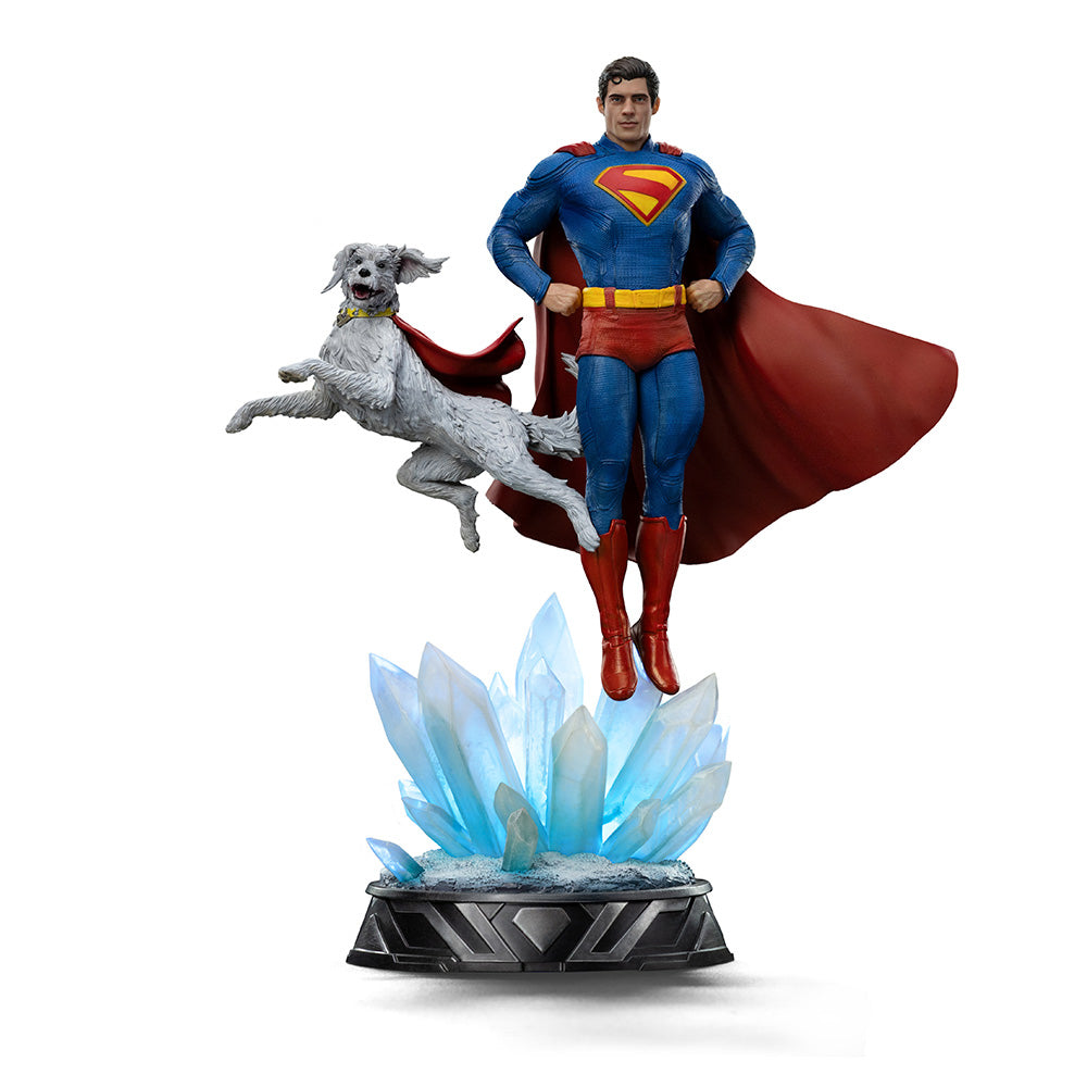 Statue Superman and Krypto - Superman: Legacy - Art Scale 1/10 - Iron Studios