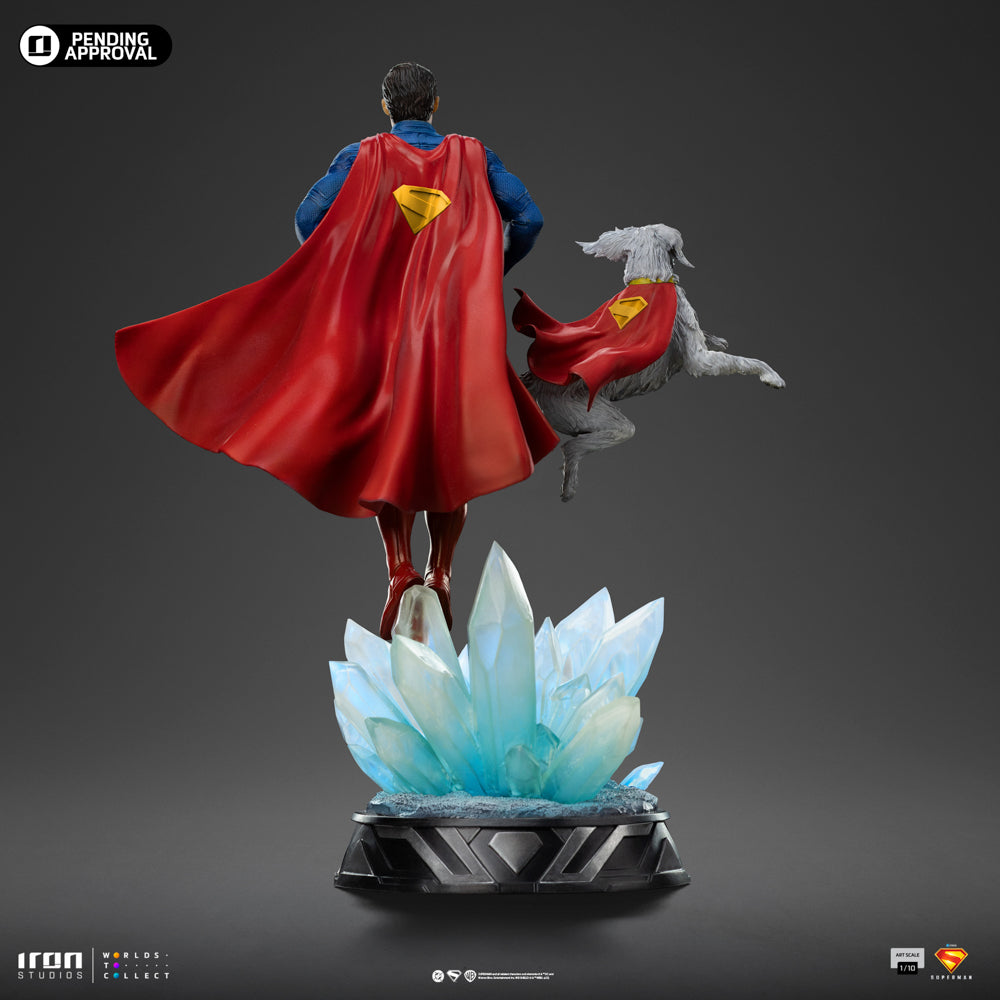 Statue Superman and Krypto - Superman: Legacy - Art Scale 1/10 - Iron Studios