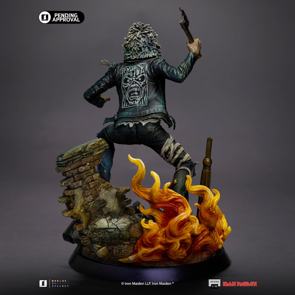 Statue Eddie (50th Year Anniversary) - Iron Maiden - Art Scale 1/10 - Iron Studios