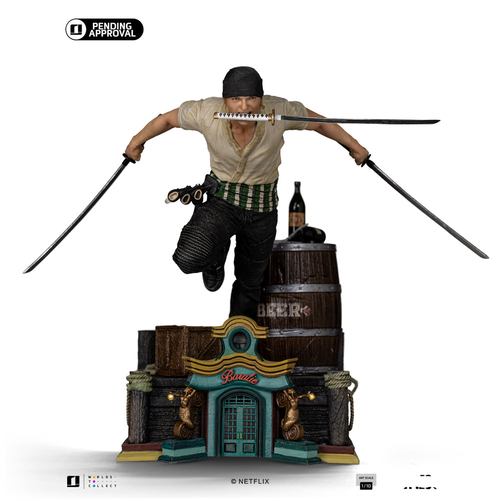 Statue Roronoa Zoro - One Piece - Art Scale 1/10 - Iron Studios