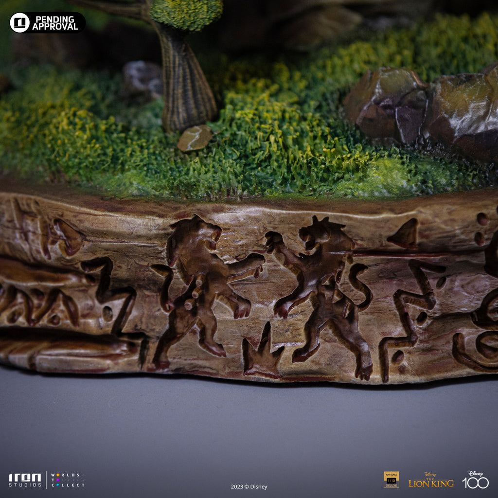 Lion King Deluxe - Disney 100th - The Lion King - Art Scale 1/10 - Iron Studios