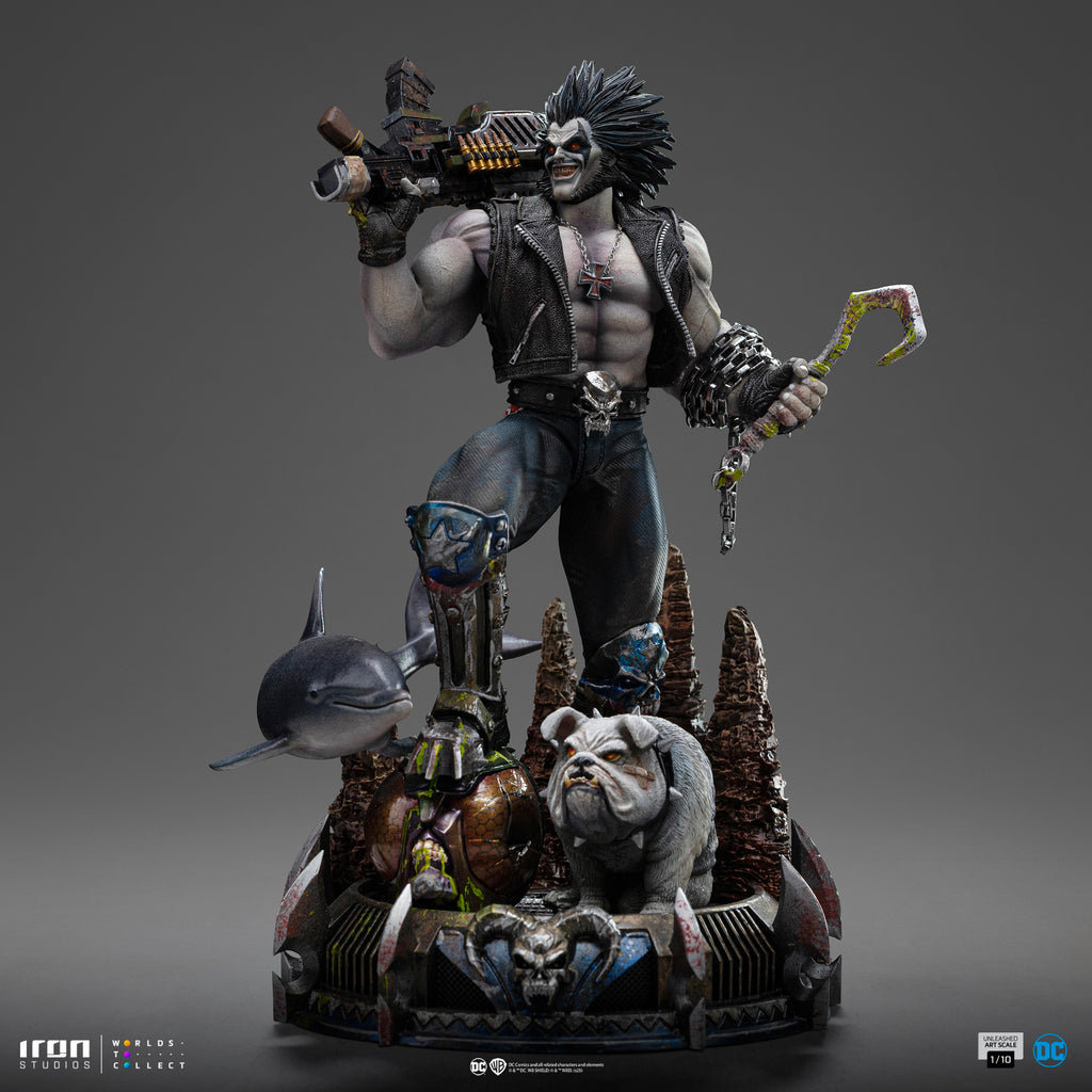 Pre-Order -  Statue Lobo Unleashed - DC Comics - Art Scale 1/10 - Iron Studios