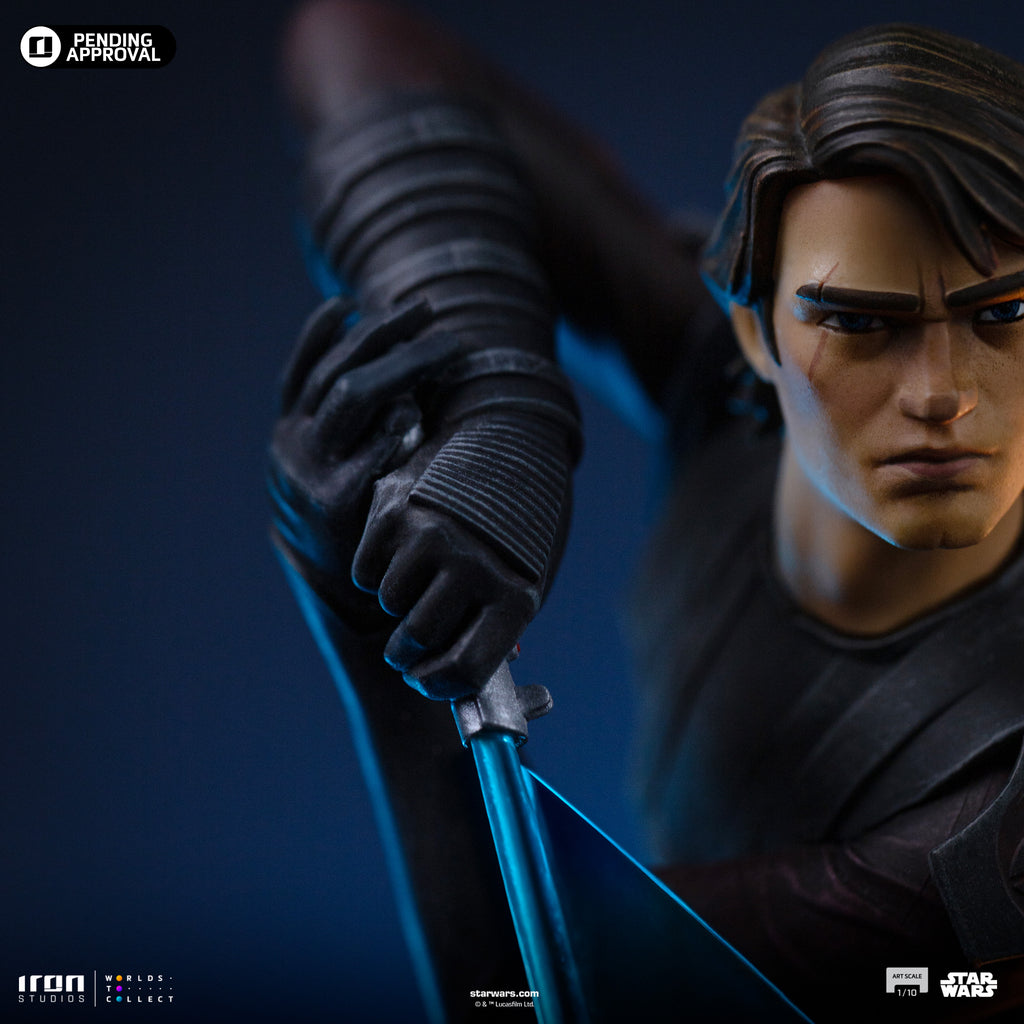 Pre-Order - Statue Anakin Skywalker - Star Wars: Clone Wars - Art Scale 1/10 - Iron Studios
