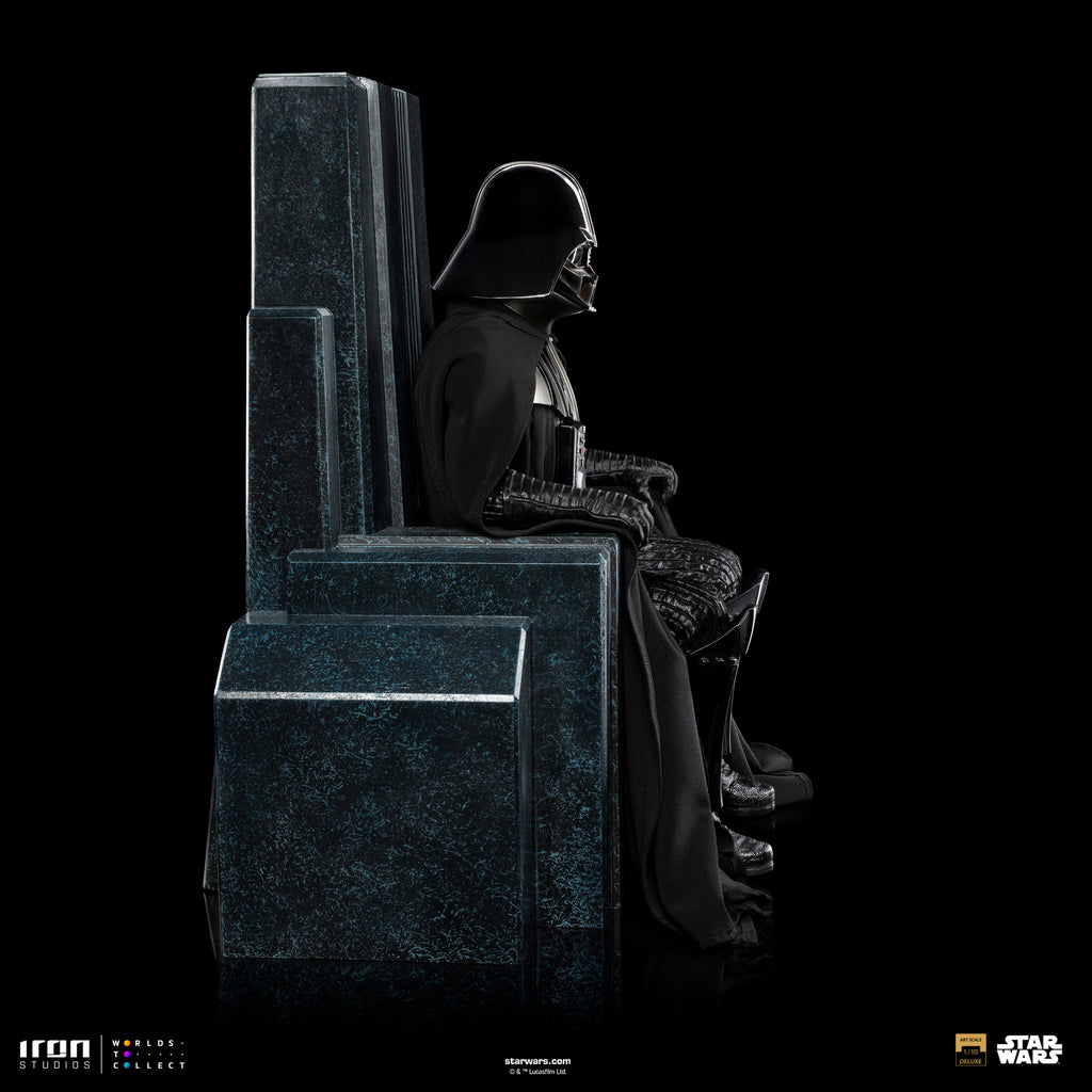 Statue Darth Vader on Throne - Star Wars: Obi-Wan Kenobi Series - Art Scale 1/10 - Iron Studios