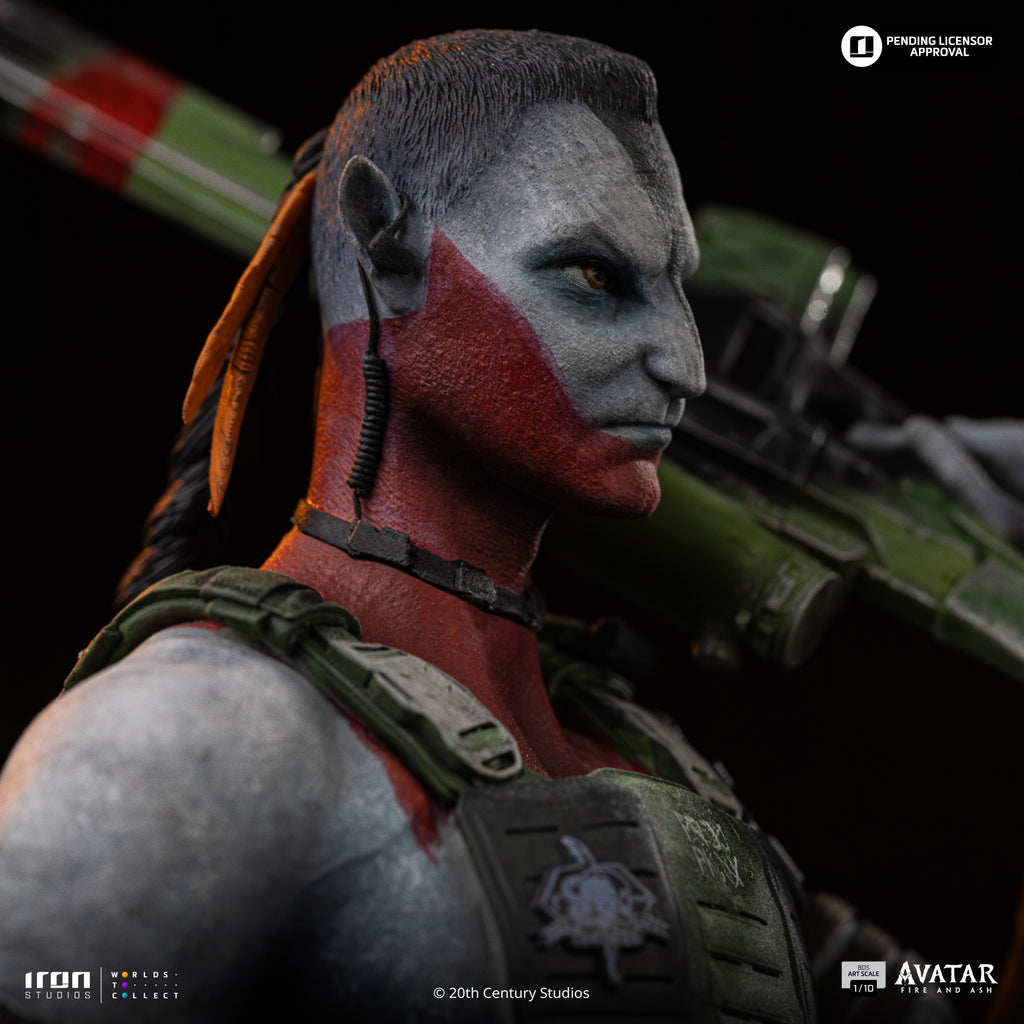 Pre-Order - Statue Miles Quaritch - Avatar 3: Fire and Ash - Art Scale 1/10 - Iron Studios