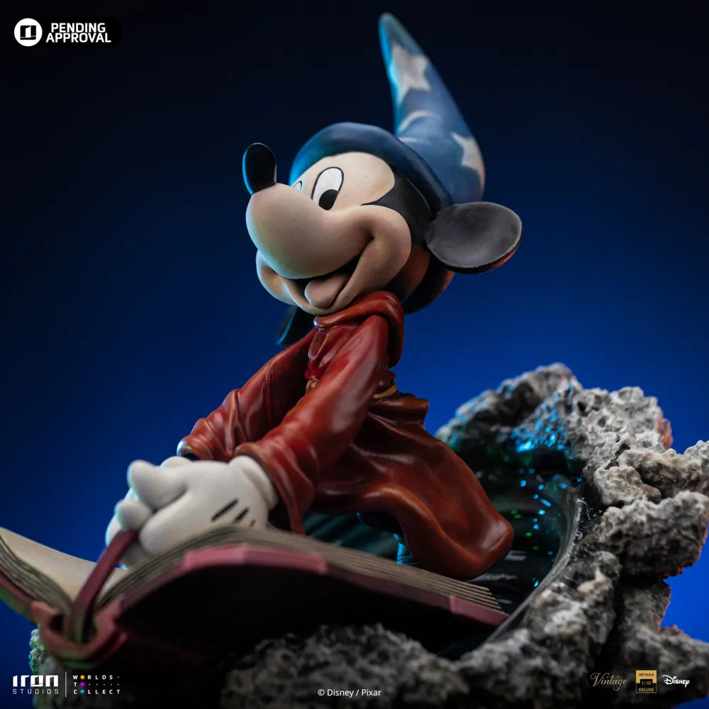 Pre-Order - Statue Sorcerer Mickey - Disney Classics - Vintage Collection - Iron Studios