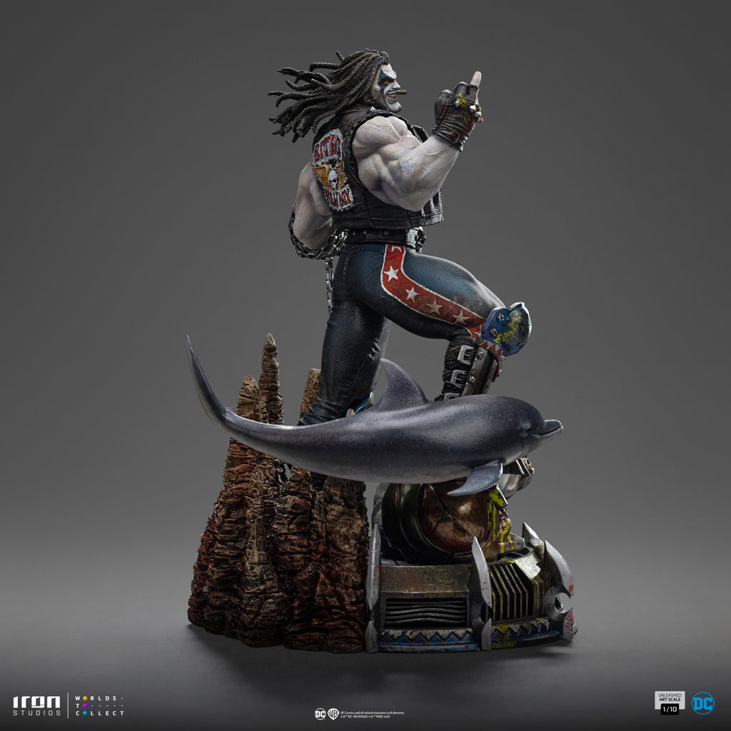 Pre-Order -  Statue Lobo Unleashed - DC Comics - Art Scale 1/10 - Iron Studios