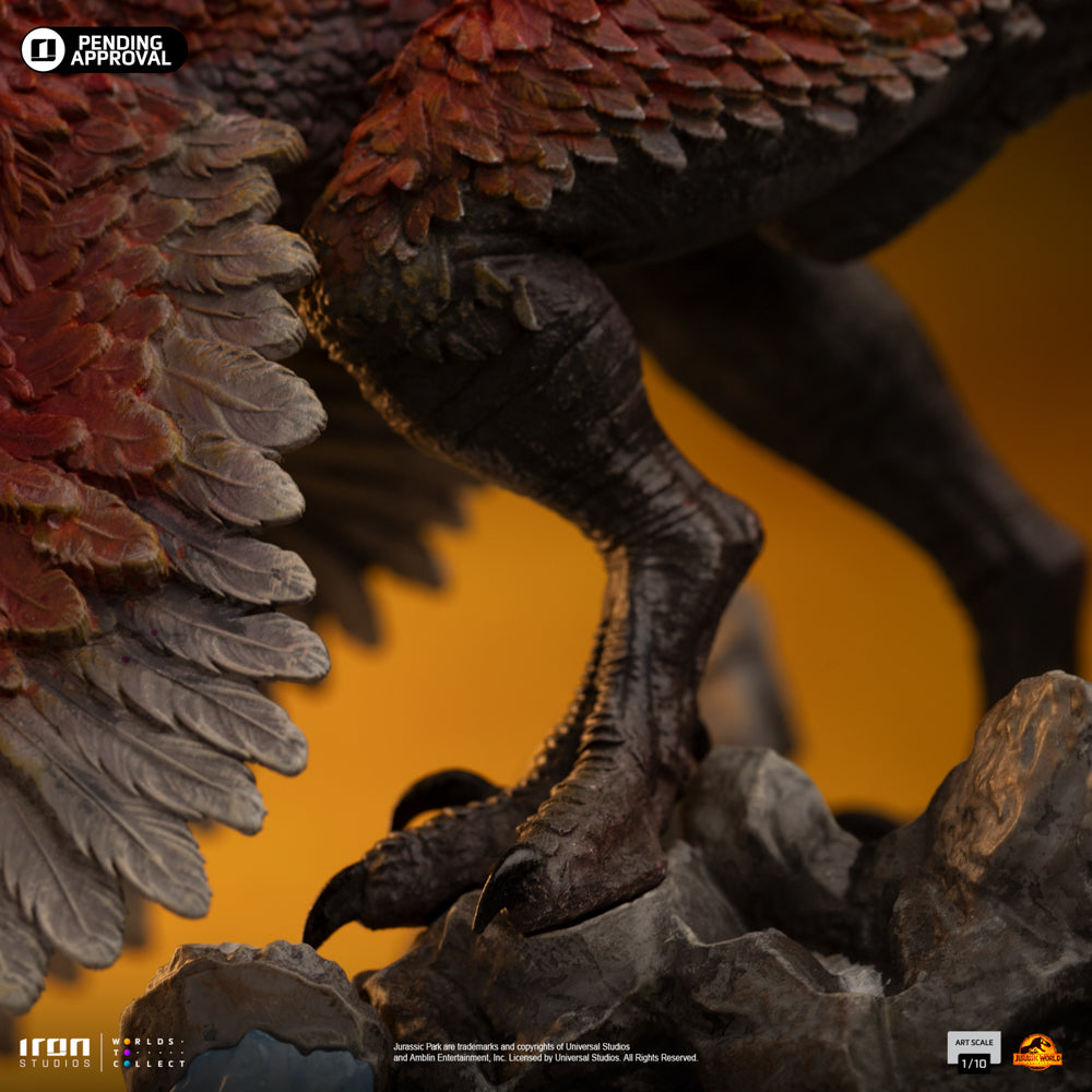 Statue Pyroraptor - Jurassic World: Dominion - Art Scale 1/10 - Iron Studios